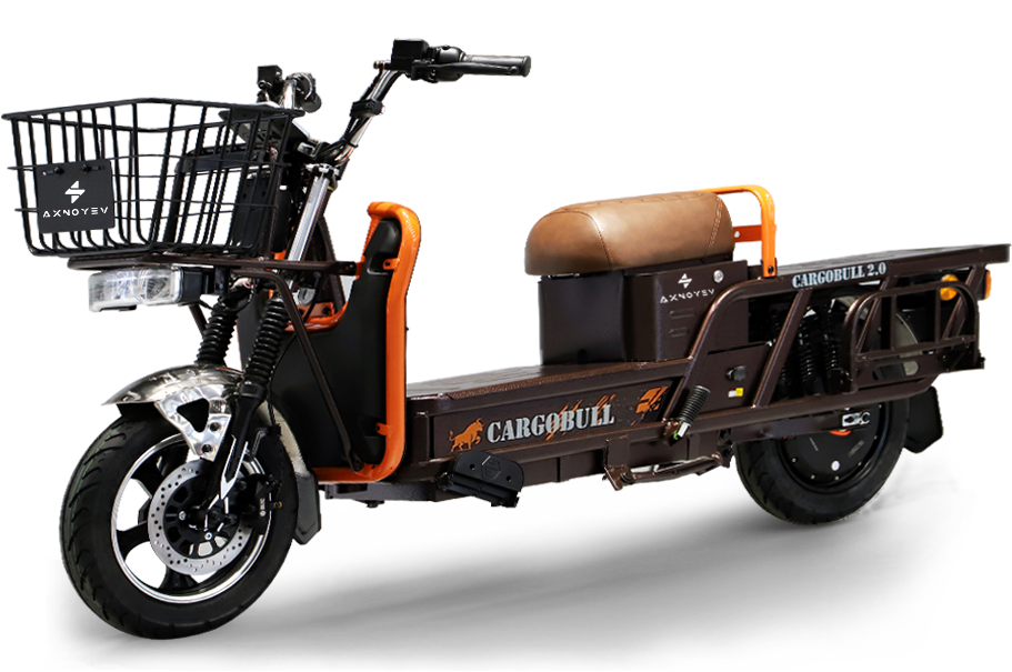 two wheeler electric loader bike in Mumbai, India